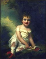 Portrait of William, 11th Duke of Hamilton (1811-1863), as a child, painted c.1814 by Sir Henry Raeburn (1756-1823) - click for Scran Resource